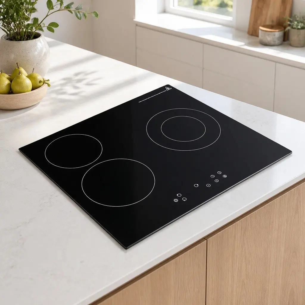 60cm Electric Ceramic Cooktop with 4 Zones