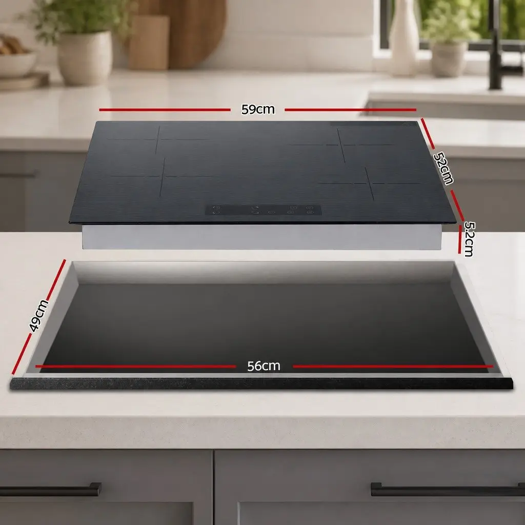 60cm Electric Ceramic Cooktop with Touch Control