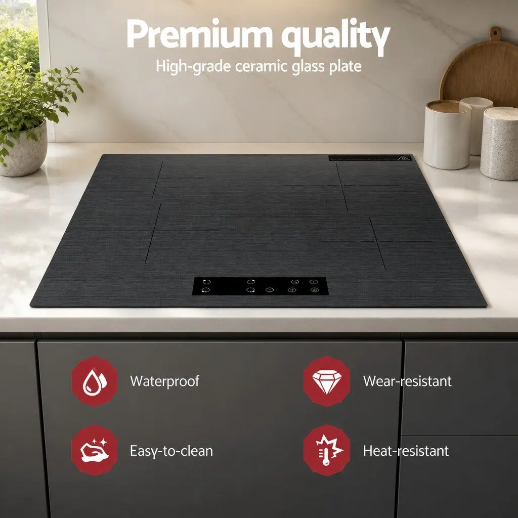 60cm Electric Ceramic Cooktop with Touch Control