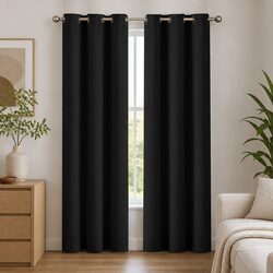 Durable Triple Weave Blockout Curtain Panels with Eyelets