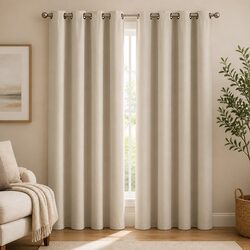 Premium Blackout Curtain Panels 2 Piece Set for Noise Insulation