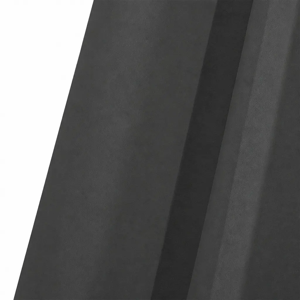 Blackout Curtain Panels Polyester 132x213cm Black