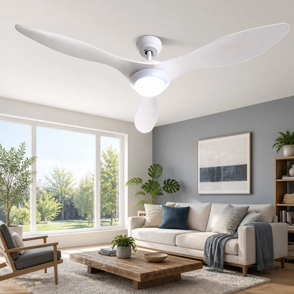 52 Inch Ceiling Fan with DC Motor and Remote Control