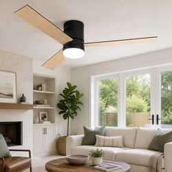 52-Inch Ceiling Fan with 3 Blades and DC Motor