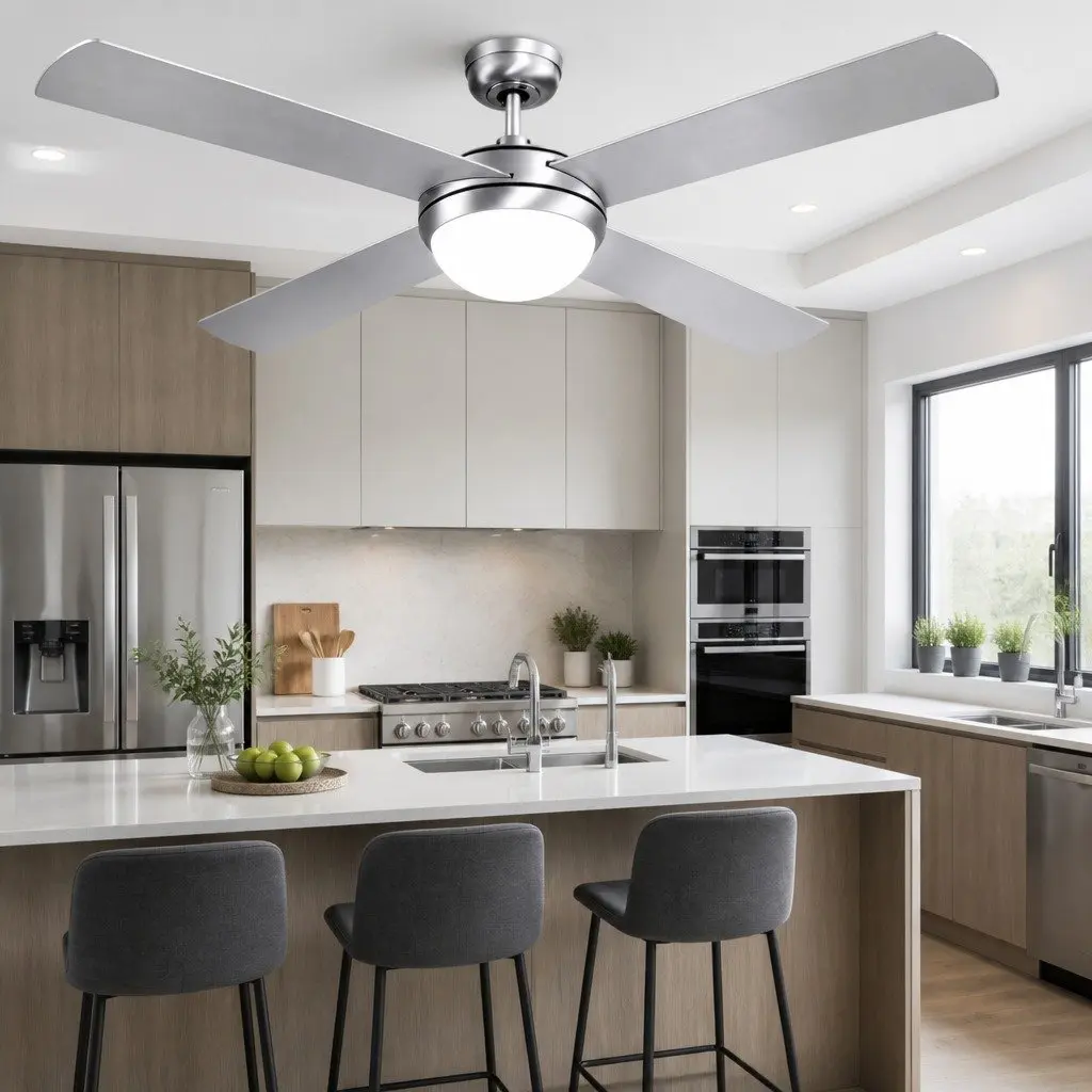 52 Inch Ceiling Fan with Remote Control