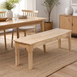 Oak Dining Bench for Modern Spaces