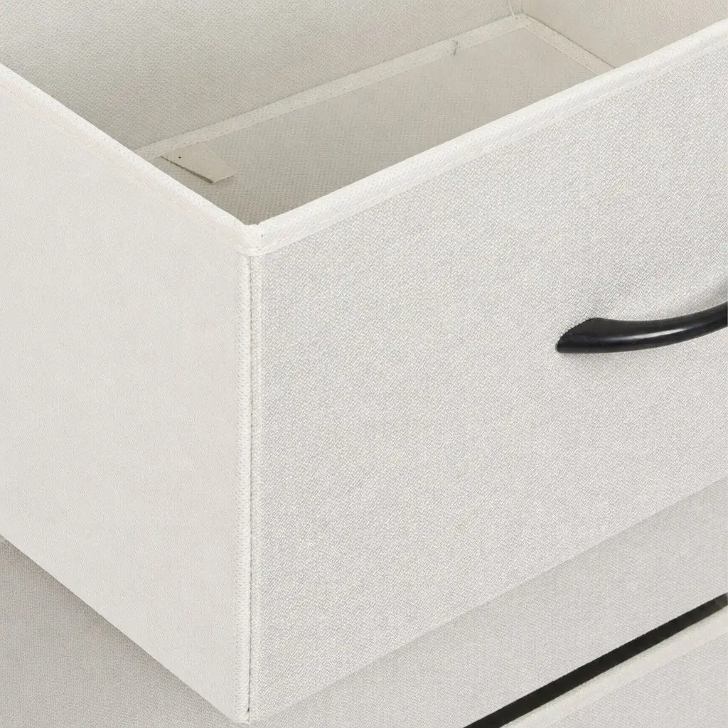 2-Drawer Storage Cabinet for Bedrooms