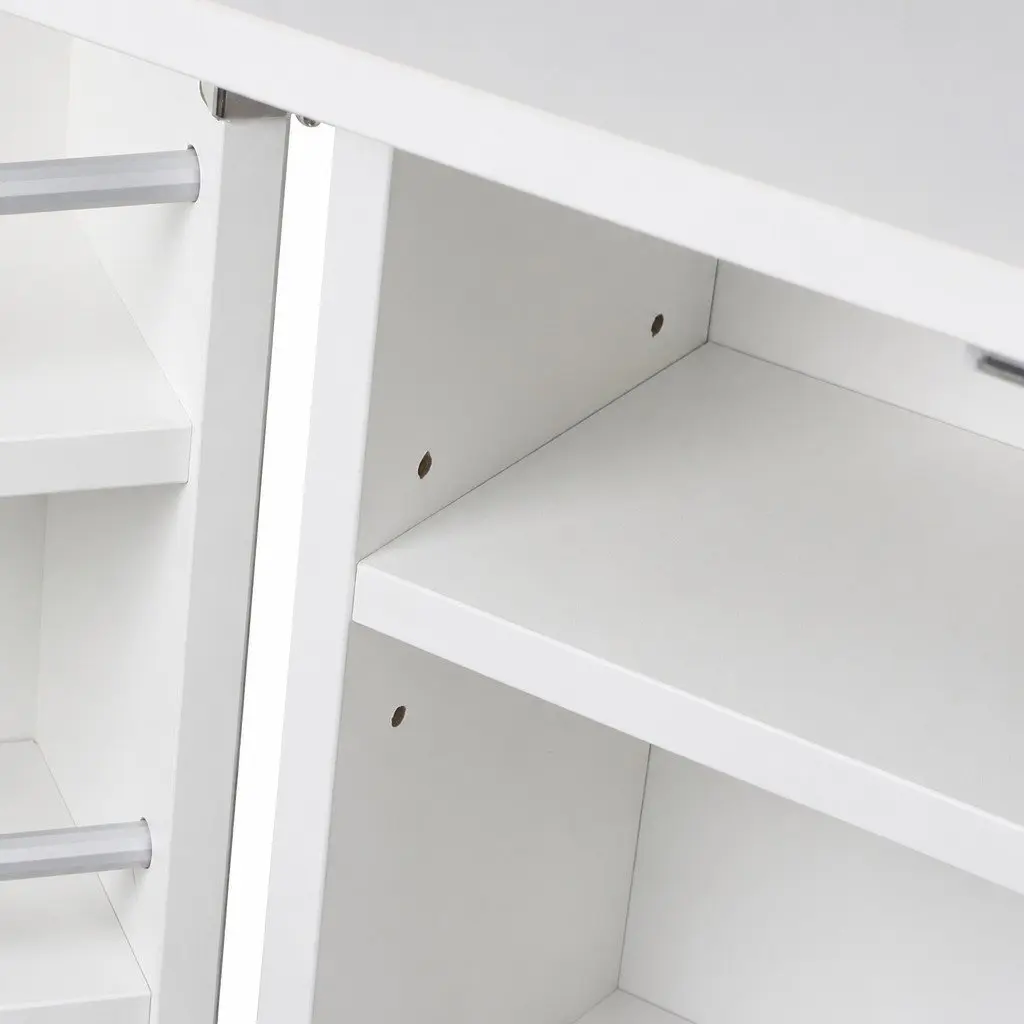 Buffet Sideboard with 180° Double Doors