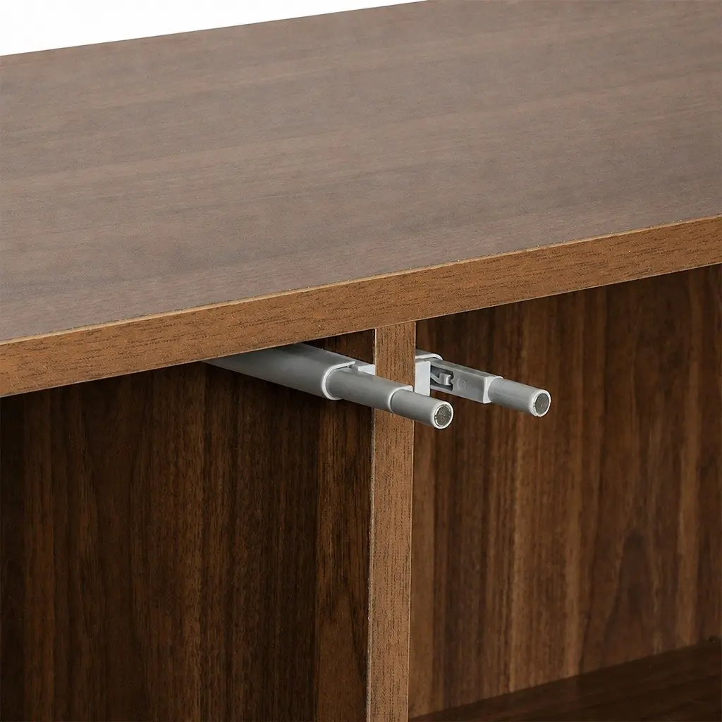 Walnut Sideboard Buffet Storage Cabinet