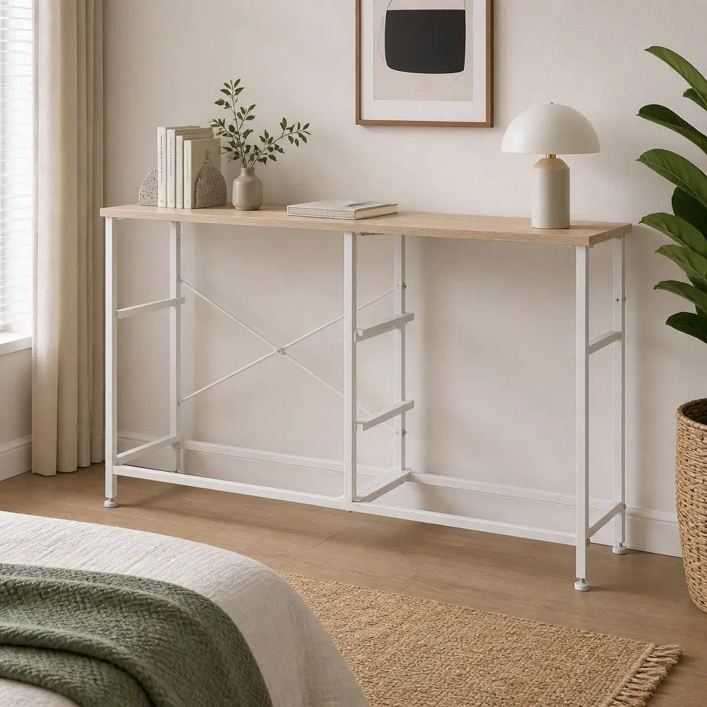 Beige Storage Cabinet Tower with Smooth Drawers