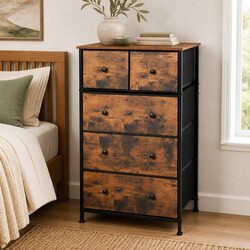 Tallboy Storage Cabinet with Removable Drawers