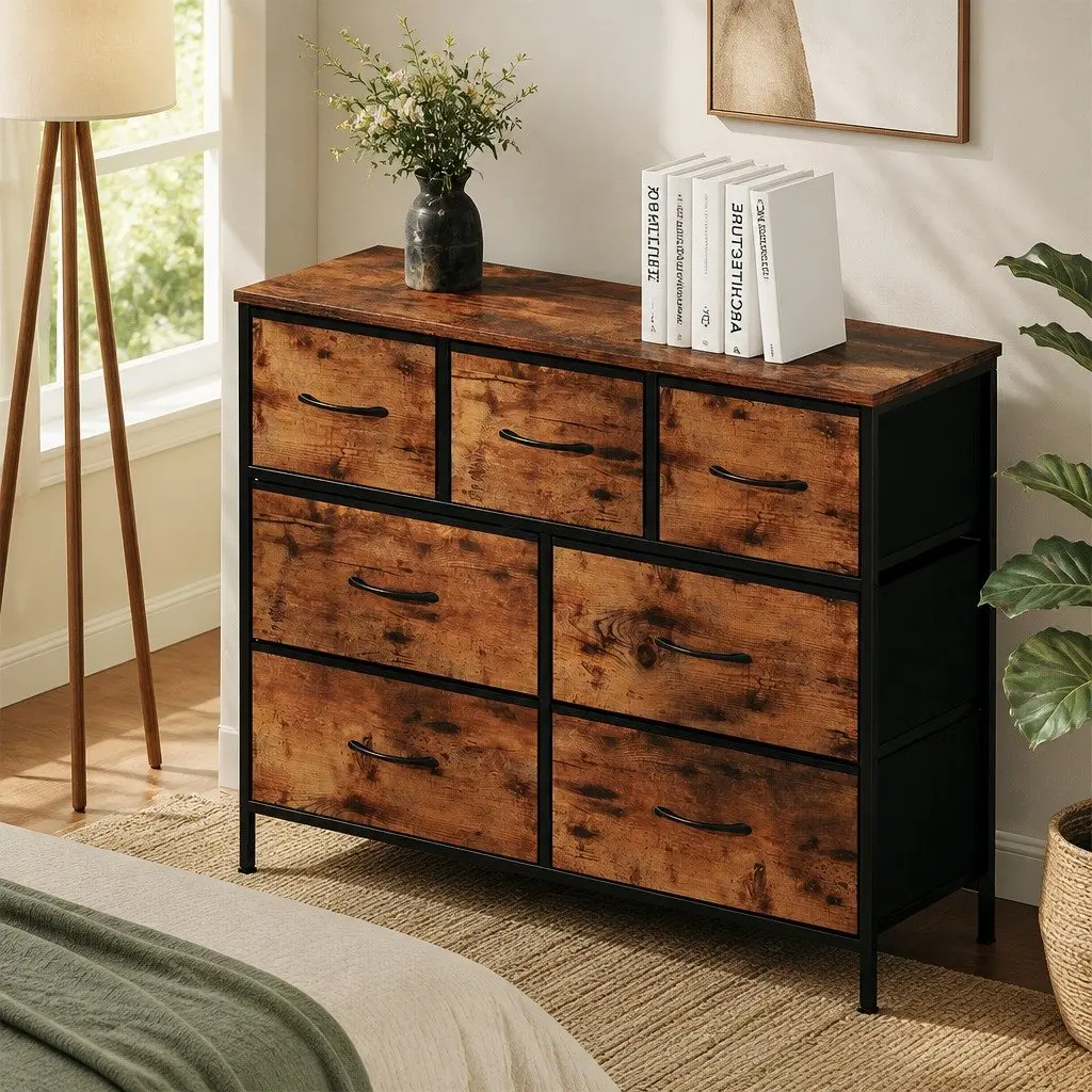 Fabric Drawer Tower Storage Organizer for Home