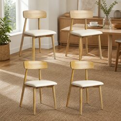 Stylish Dining Chairs Set of 4 with Ergonomic Design
