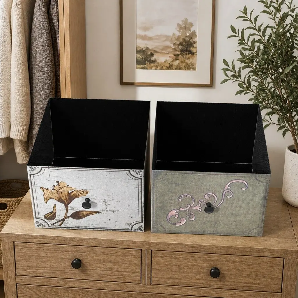 9 Drawer Chest of Drawers MDF Steel 100cm x 30cm x 92cm Brown