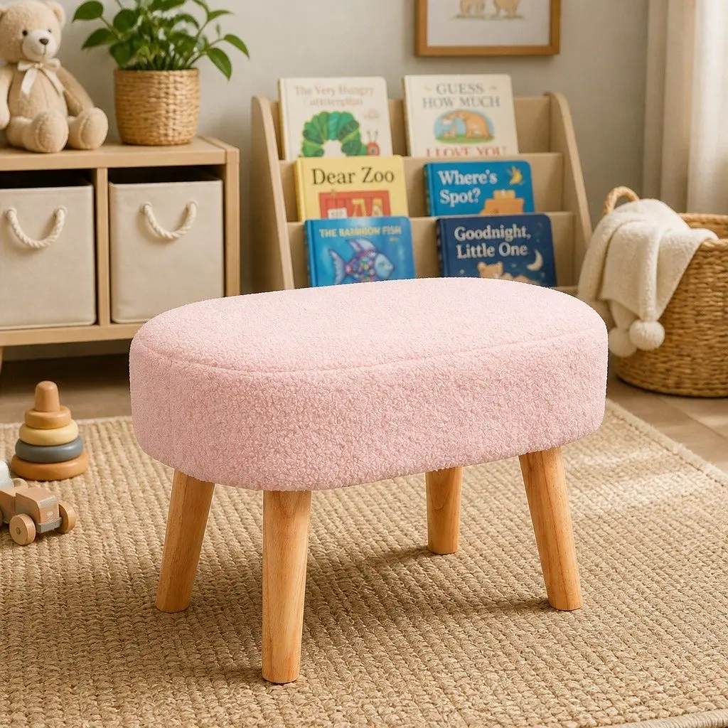 Rocking Chair Ottoman Set for Relaxation