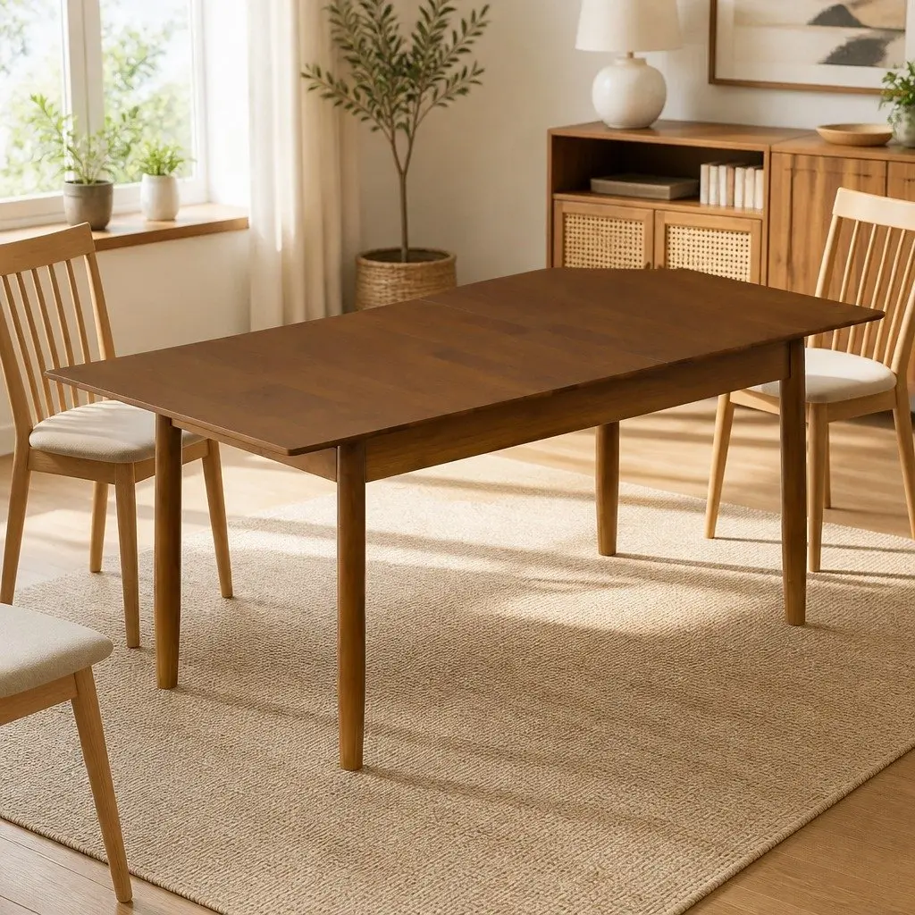 Extendable Dining Table 1.6–2M for 8–10 People