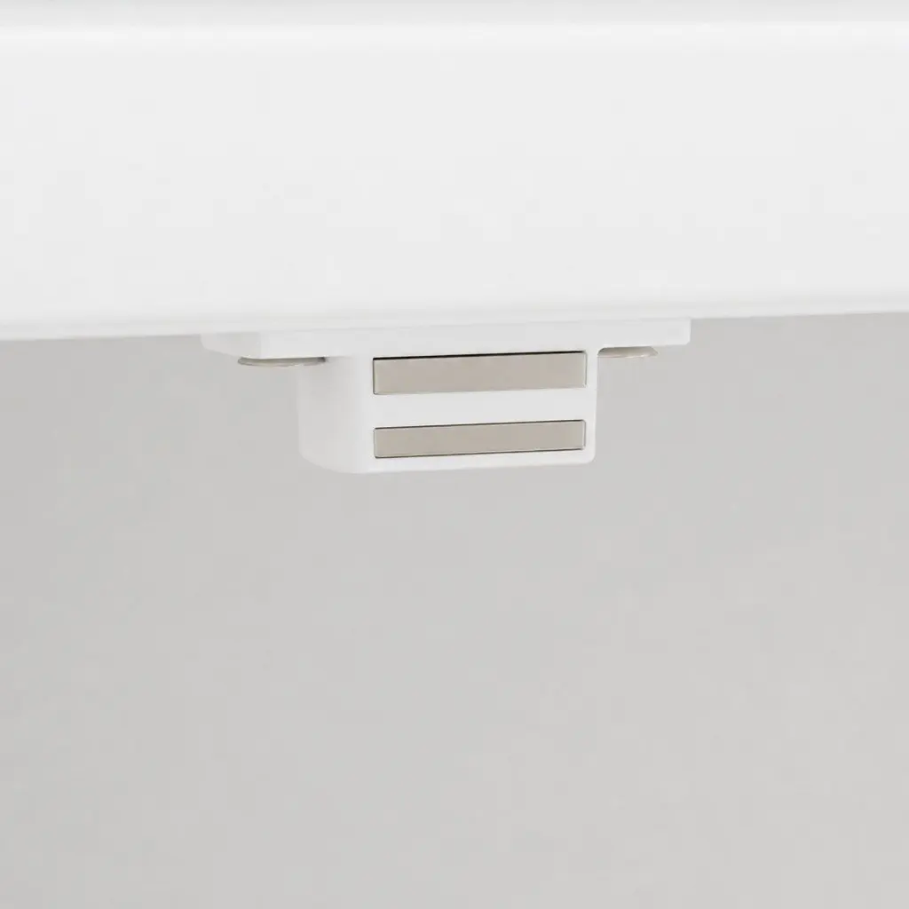 Display Shelf 3 Tier Bookshelf Open Storage Cabinet with Doors White