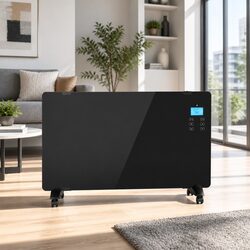 High-Quality 2000W Black Electric Convection Heater