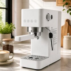 Professional Espresso Coffee Machine with Milk Frother
