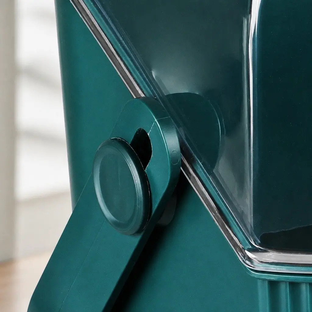 Makeup Storage Case PS ABS 27cm x 17.8cm x 37.5cm Green