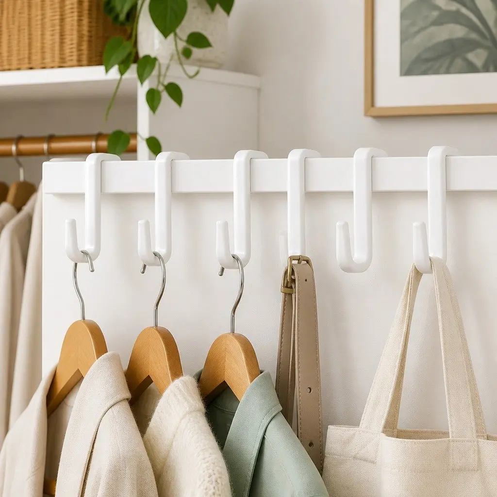Clothes Rack Stand 94cm Wardrobe Organizer Hanging Bar Storage Boxes Wheels