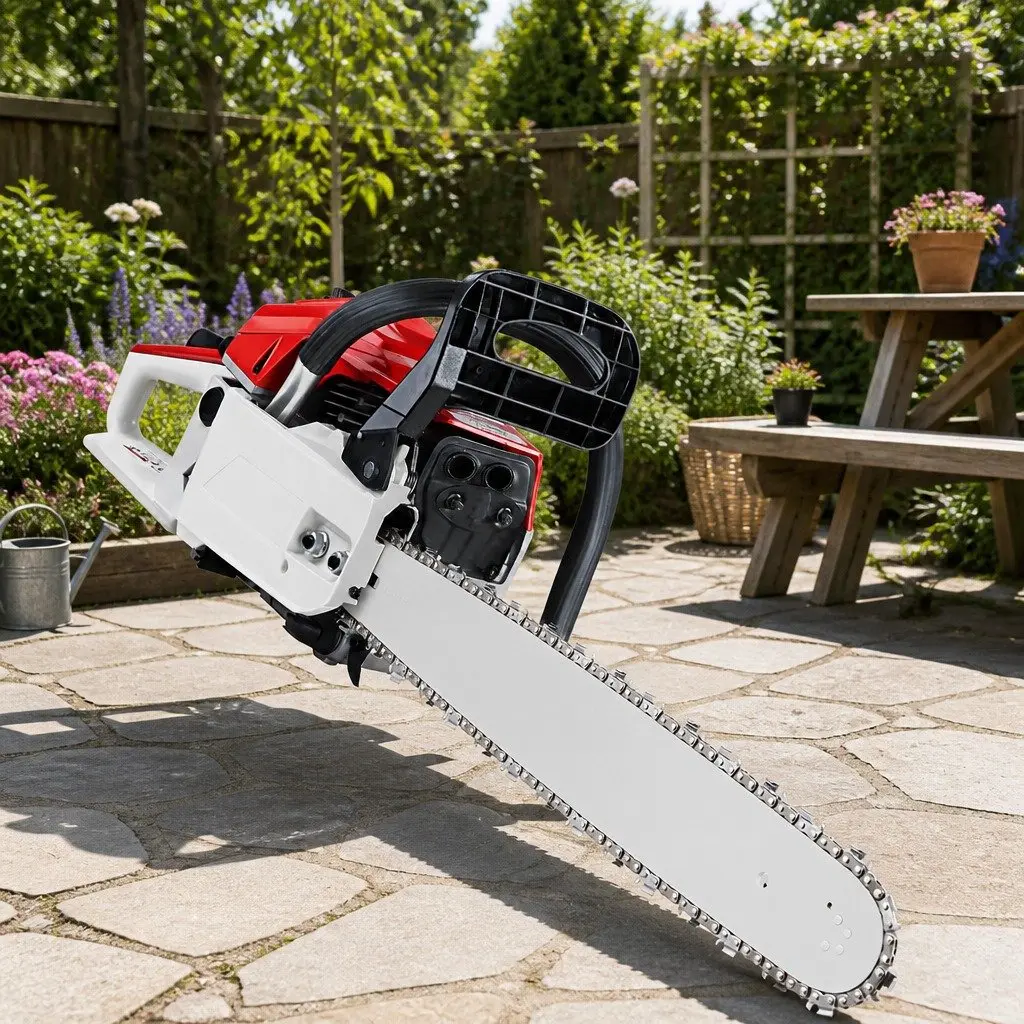 Commercial Grade 58cc Petrol Chainsaw with 20" Bar