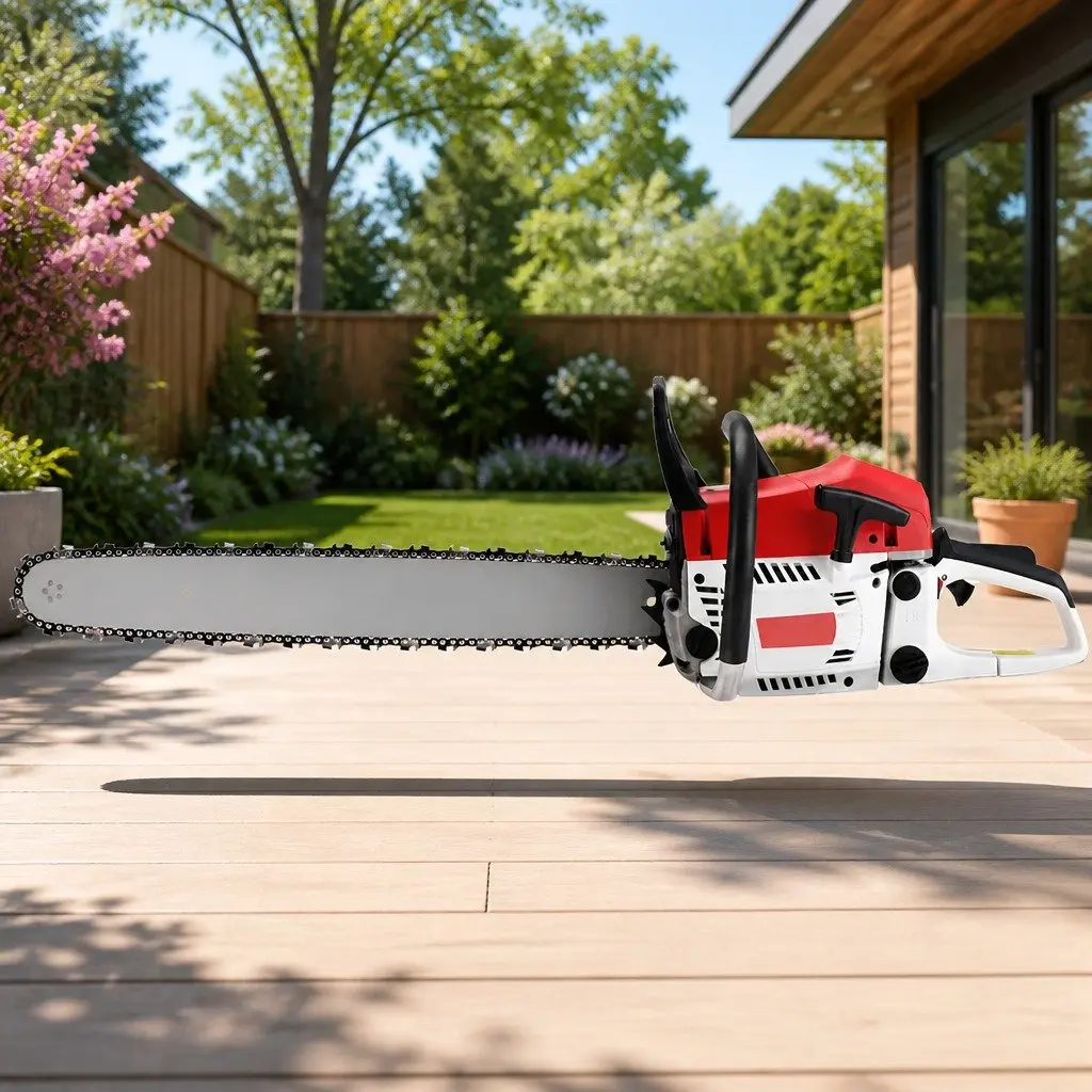 62cc Petrol Chainsaw with 24 Inch Bar for Pro Performance