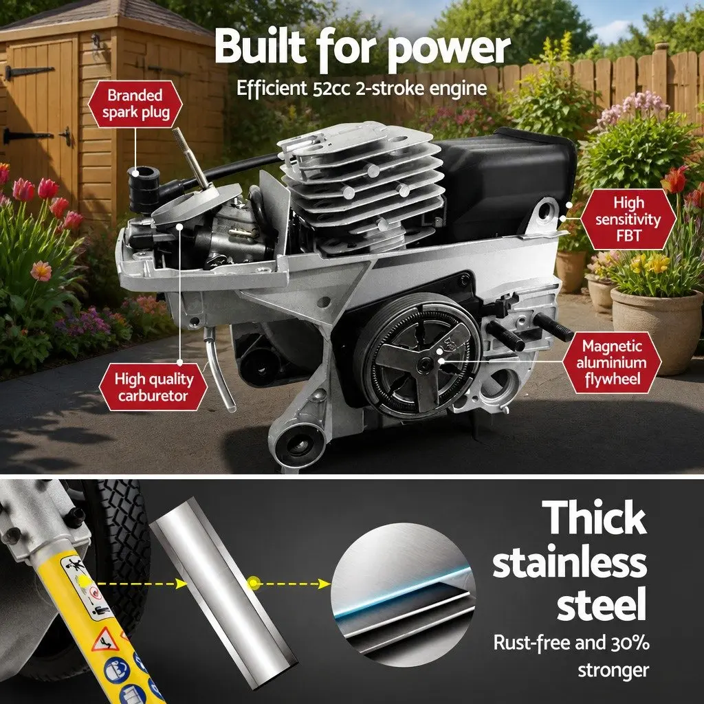 52cc Petrol Brush Cutter Trimmer Saw