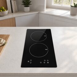 Premium 30cm Induction Cooktop with 2 Cooking Zones