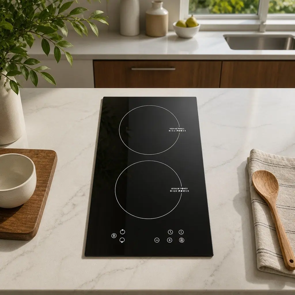 30cm Induction Cooktop with 2 Cooking Zones