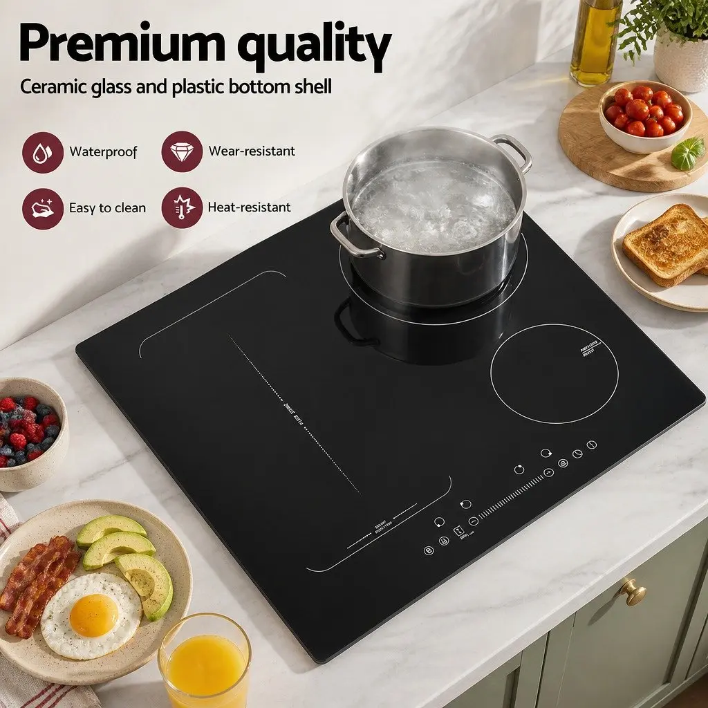 4 Zone Induction Cooktop 60cm with Touch Control