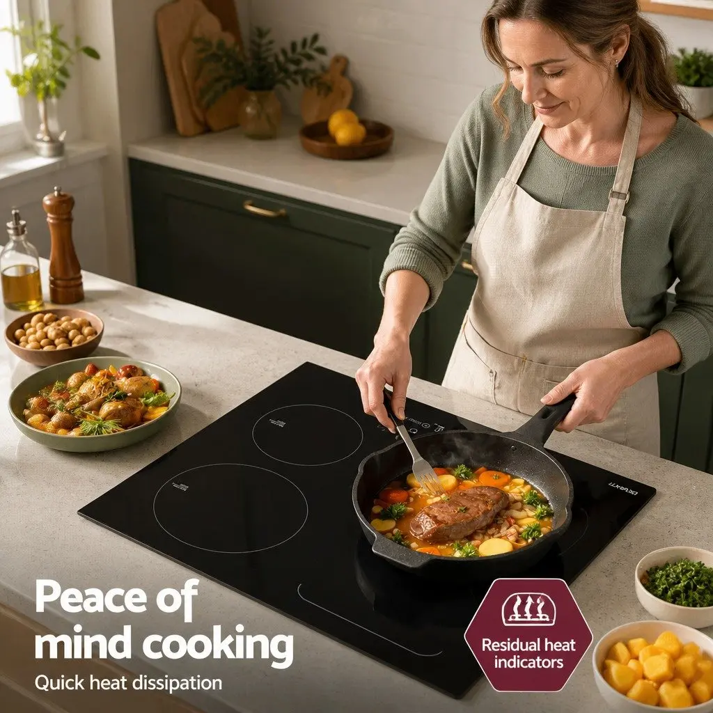 4 Zone Induction Cooktop 60cm with Touch Control