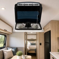 Premium 12V Caravan Air Vent Roof Hatch with Shower Fan