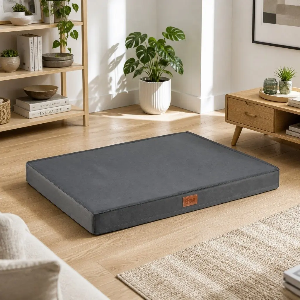 Large Orthopedic Dog Bed with Water-resistant Foam Core