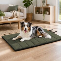 Large Water-Resistant Outdoor Dog Bed for Active Dogs
