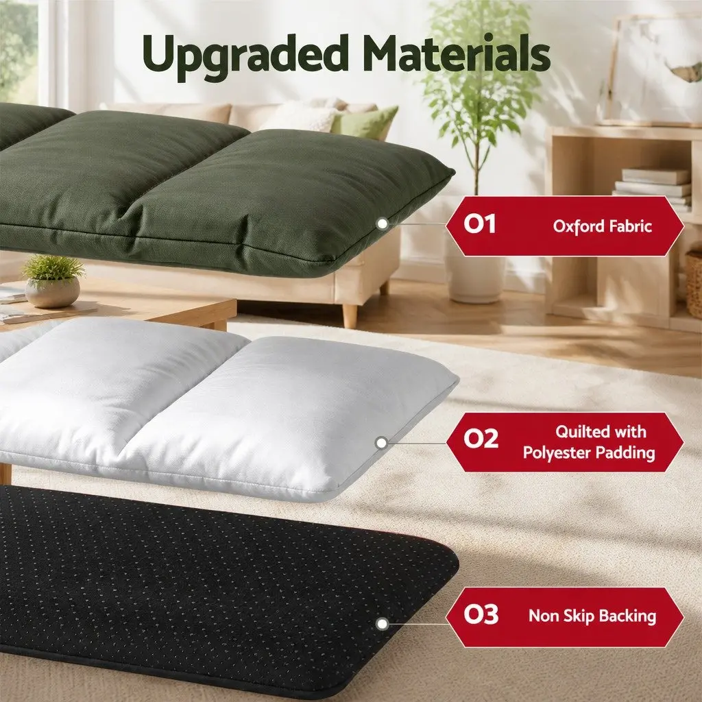 Large Water-Resistant Outdoor Dog Bed for Active Dogs
