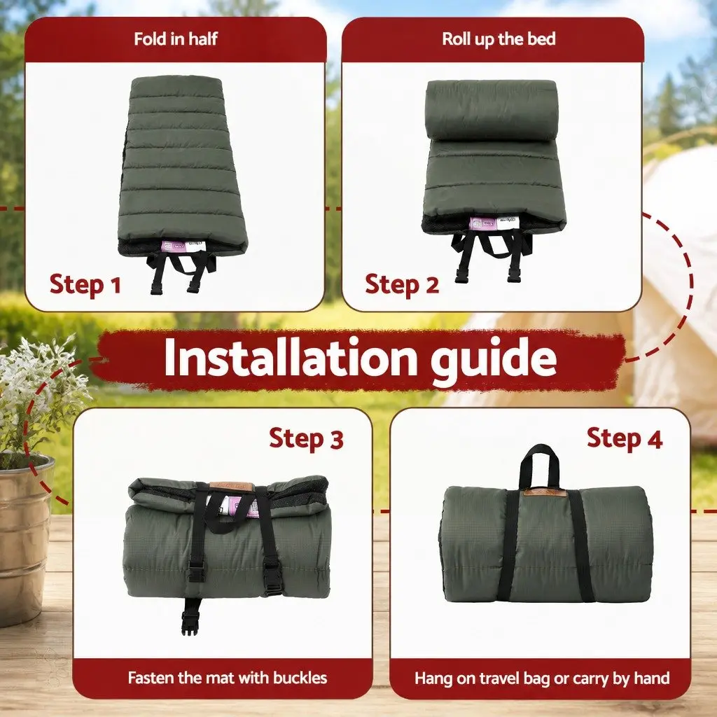 Large Water-Resistant Outdoor Dog Bed for Active Dogs