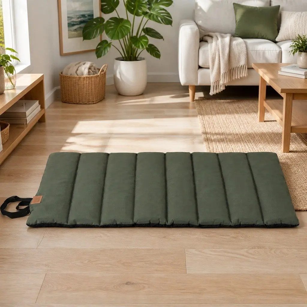Large Water-Resistant Outdoor Dog Bed for Active Dogs