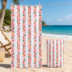 Compact Kids Beach Towel with Quick Dry Feature