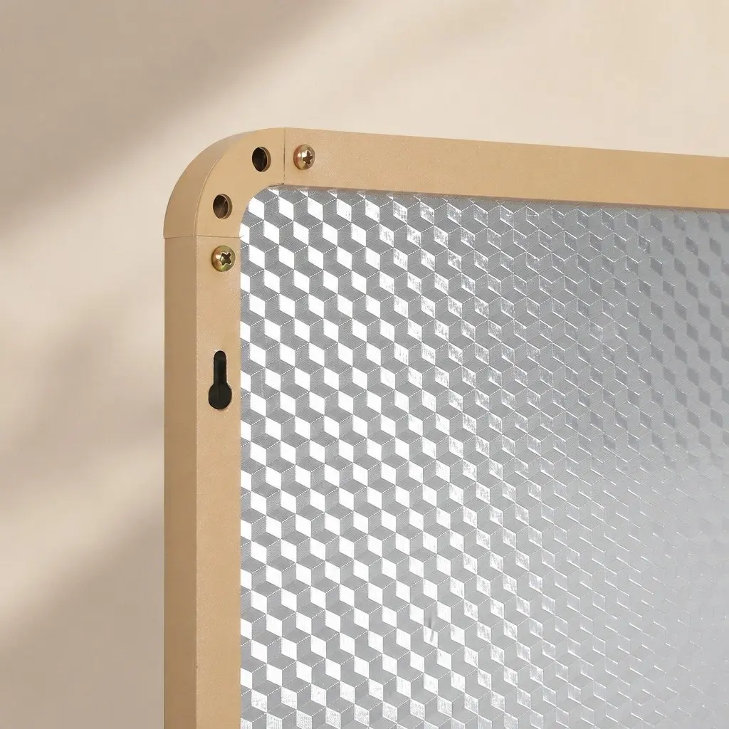 Full Length Mirror Aluminum Alloy Frame 120cm Gold