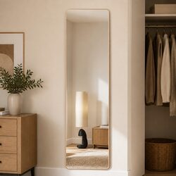 Premium Full Length Wall Mirror 150cm with Multiple Installations