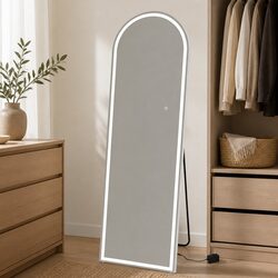 Premium LED Arched Full Length Mirror 160cm