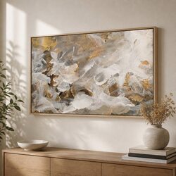 Premium Abstract Canvas Print for Modern Interiors 80x120cm