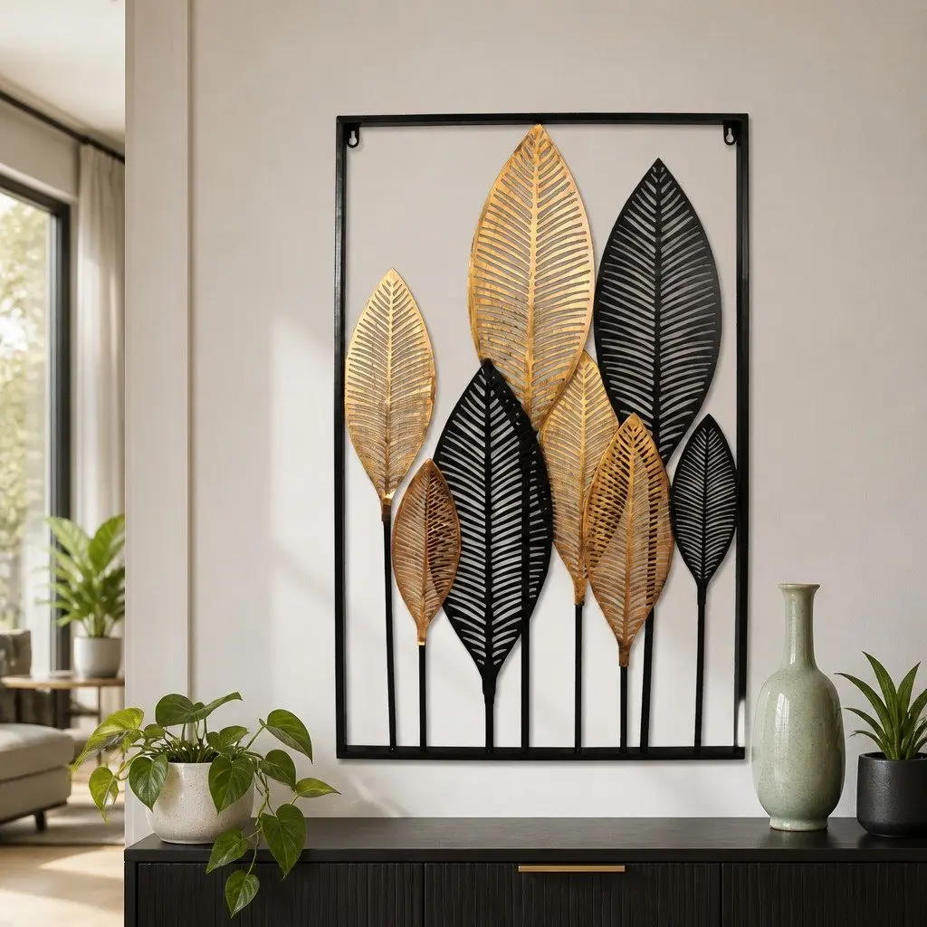 Leaf Tree Of Life Metal Wall Art for Home Decor