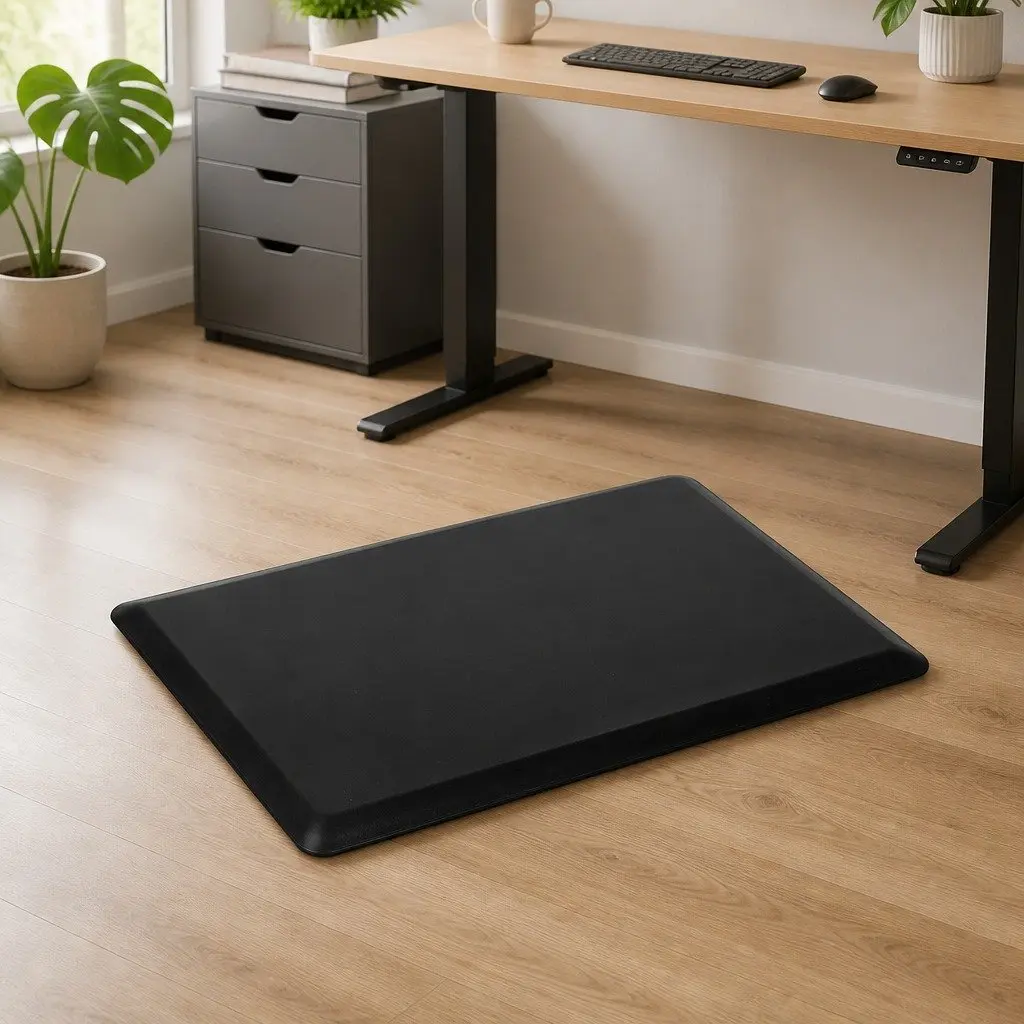 Anti Fatigue Mat PVC 50x80cm Black