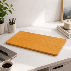 Desktop Table Top 140x70cm MDF Veneer Natural Wood Office Workstation Surface