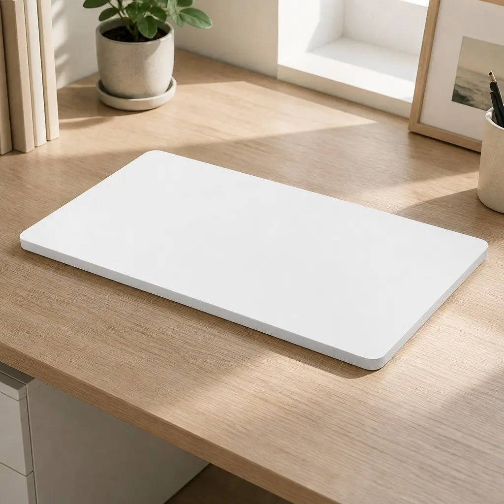 140x70cm White Desktop Table Top for Custom Desks