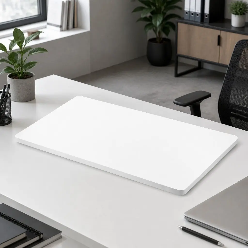 140x70cm White Desktop Table Top for Custom Desks