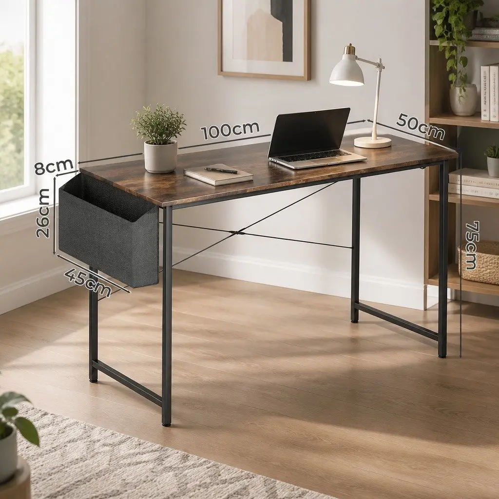 100cm Computer Desk for Work and Gaming