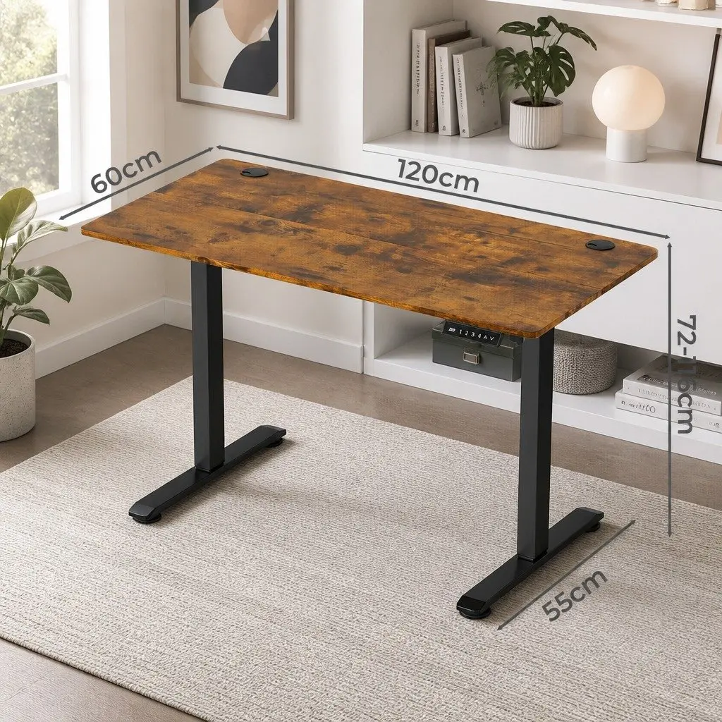 Height Adjustable Electric Standing Desk 120cm Motorised